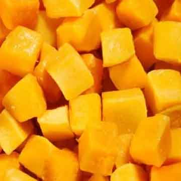 Frozen Mango Cubes